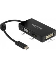 DeLOCK Adap. C St>VGA/HDMI/DVI blue