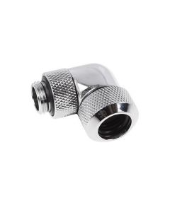 Alphacool Eiszapfen 90° pipe connection 1/4" on 13mm, chrome-plated - 17392