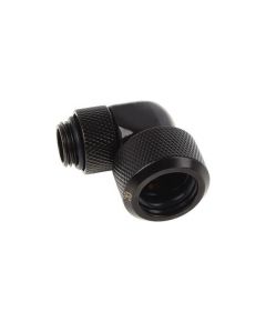 Alphacool Eiszapfen 90° pipe connection 1/4" on 16mm, black (17395)