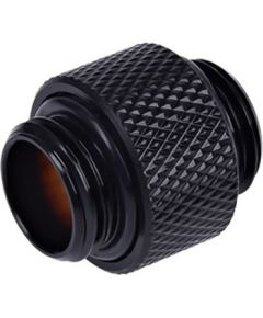 Alphacool HF double nipple 1/4", black (17215)