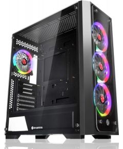 RAIJINTEK PONOS TG4, tower case (black, tempered glass version)