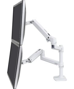 Ergotron LX Dual Side-by-Side Arm wh