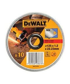 Dewalt cutting disc DT42340TZ-QZ stainless steel - flat 125mmx1.2mm