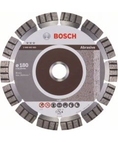 Dimanta griešanas disks Bosch BEST FOR ABRASIVE; 180 mm