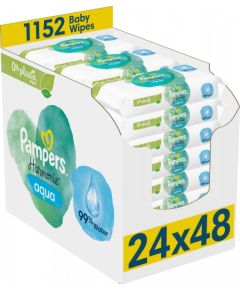 Pampers Chusteczki nawilżane Harmonie Aqua 24x48 szt.