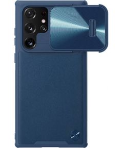 Nillkin CamShield Leather case for Samsung Galaxy S22 Ultra (Blue)