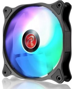 RAIJINTEK EOS 12 RBW ADD-1 120x120x25, case fan (black/transparent, 1 piece, without controller)