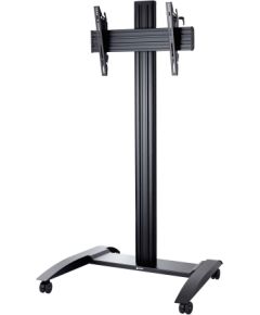 EDBAK Flat Panel Trolley for Screen TRV100, 42-75 ", Maximum weight (capacity) 70 kg, Black