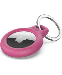 Belkin Secure Holder with Key Ring for AirTag Pink