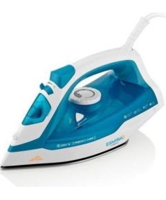 ETA Iron Esmira ETA027390000 Steam Iron, 2200 W, Water tank capacity 380 ml, Continuous steam 40 g/min, Turquoise