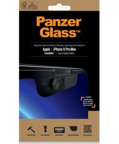PanzerGlass CamSlider AB Apple, iPhone 13 Pro Max, Tempered glass, Black, Privacy glass, Case friendly