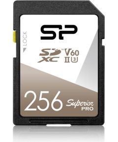 Silicon Power карта памяти SDXC 256GB Superior Pro UHS-II