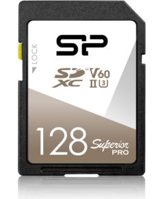 Silicon Power карта памяти SDXC 128GB Superior Pro UHS-II