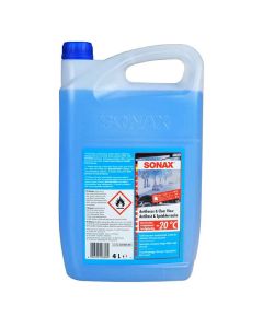 (Ir veikalā) SONAX -20°C 4L Ziemas vējstikla logu šķidrums