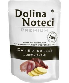 Dolina Noteci DOLINA NOTECI PIES 300g DANIE KACZKA Z ZIEMNIAKAMI, saszetka dla ras małych