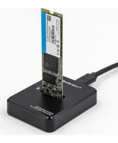 Qoltec 50313 Docking station SSD M.2 SATA/PCIe | NGFF/NVMe | USB 3.1