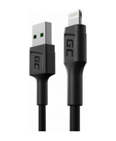 Green Cell GC PowerStream Fast Charging USB-A Male - Lightning Male Cable 30cm