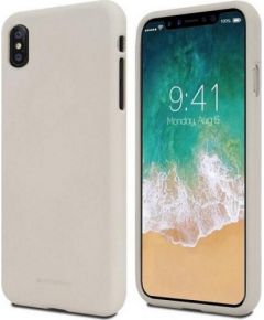 Mercury Soft feeling Super Plāns TPU Matētas virsmas aizmugures maks-apvalks priekš Apple iPhone 11 Pro Max (6.5") Bēšs