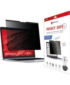 Universal Privacy Safe Glass 15,6", 16:9 By Displex Transparent