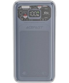 Powerbank Acefast M1 Sparkling Series, 10000mAh, 30W (gray)