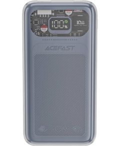 Powerbank Acefast M1 Sparkling Series, 10000mAh, 30W (gray)