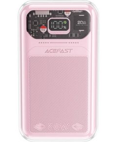 Powerbank Acefast M2 Sparkling Series, 20000mAh, 30W (pink)