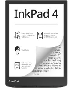 PocketBook электронная книга InkPad 4 7,8" 32GB, черный