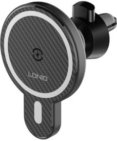 LDNIO Car Mount ,MA20 with inductive charger 15W (Black)