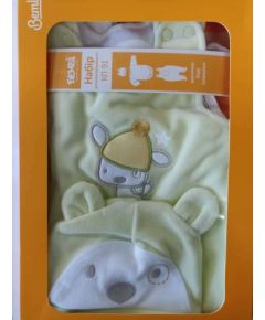 Bembi Velour Art.KP91-600  Детский комплектик из 3 частей 100% хлопок купить по выгодной цене в BabyStore.lv