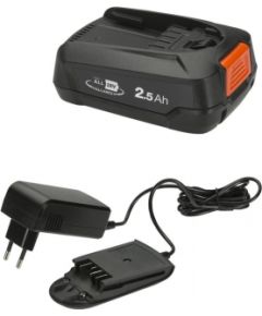 Akumulators Gardena P4A PBA 18V/45; 18 V; 2,5 Ah; Li-ion + lādētājs