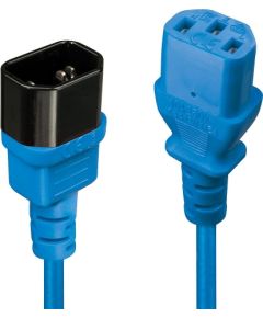 CABLE POWER IEC EXTENSION 2M/BLUE 30472 LINDY