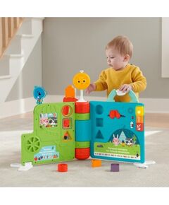 Fisher Price Музыкальная гигантская обучающая книга со светом и звуком (русский язык) с 3 мес. HCL02 Muzikālās rotaļlietas