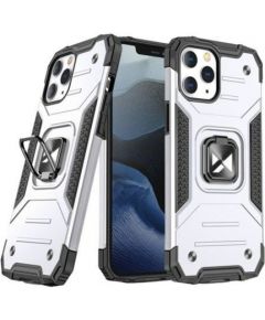 Wozinsky  
       Apple  
       iPhone 13 Pro Max Ring Armor Case Kickstand Tough Rugged Cover 
     Silver