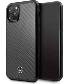 Mercedes-Benz  
       Apple  
       iPhone 11 Pro Max Hard Case Leather Carbon Fiber 
     Black