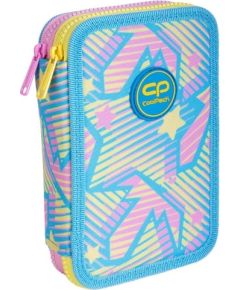 Double decker school pencil case with equipment Coolpack Jumper 2 Dancefloor