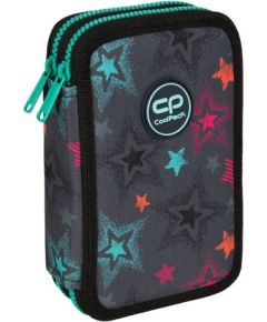 Double decker school pencil case with equipment Coolpack Jumper 2 Milky Way