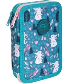 Double decker school pencil case with equipment Coolpack Jumper 2 Princess Bunny