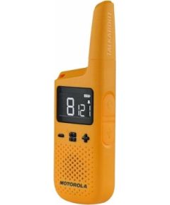 Motorola T72 walkie talkie 16 channels, yellow