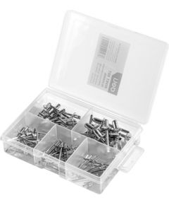 Rivet set Deli Tools EDL236906 (75 pcs)