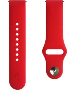 Evelatus  
       Universal  
       22mm Silicone Loop 
     Red