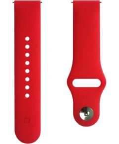 Evelatus  
       Universal  
       20mm Silicone Loop 
     Red