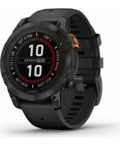 Garmin Fēnix 7 Pro Solar 47mm Slate Gray Stainless Steel with Black Band