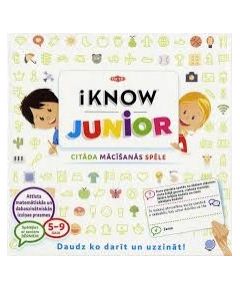 TACTIC Настольная игра IKNOW Джуниор (на латышском яз.)