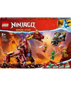 LEGO Ninjago Lawowy smok zmieniający się w falę ognia (71793)