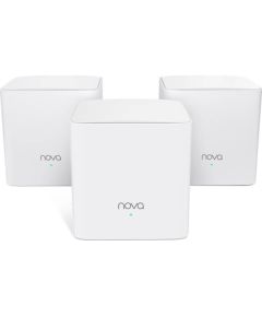 Tenda NOVA MW5G(3-PACK) mesh wi-fi system Dual-band (2.4 GHz / 5 GHz) Wi-Fi 5 (802.11ac) White 2 Internal