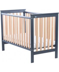 Gulta LEO DELUXE graphite-beech ar papildbortiņu (Drewex)