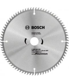 Griešanas disks Bosch Eco for Aluminium 2608644393; 250x30 mm; Z80