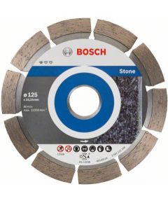 Dimanta griešanas disks Bosch Standard for Stone 2608603236; 125x22,23 mm; 10 gab.