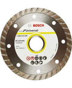 Dimanta griešanas disks Bosch 2608615036; 115x22,23 mm