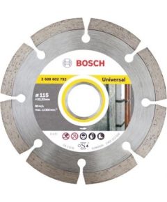 Dimanta griešanas disks Bosch 2608615027; 115x22,23 mm